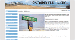 Desktop Screenshot of croatanbeach.org